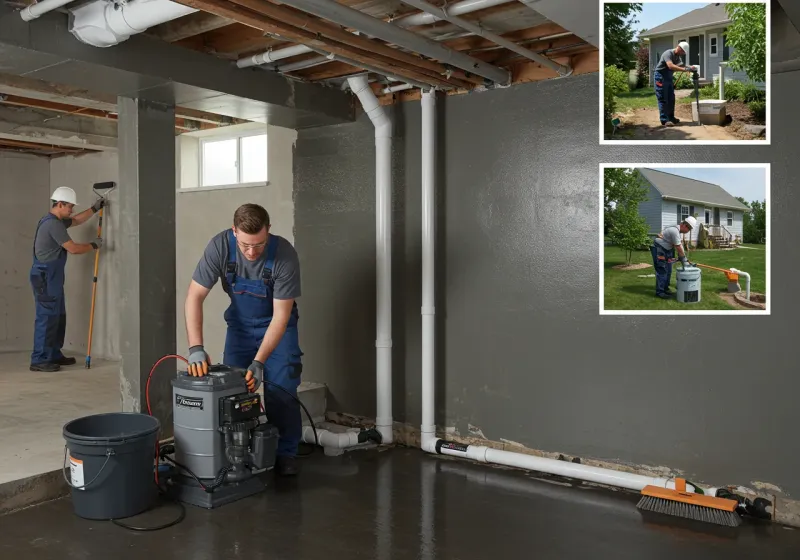 Basement Waterproofing and Flood Prevention process in Athens, TX